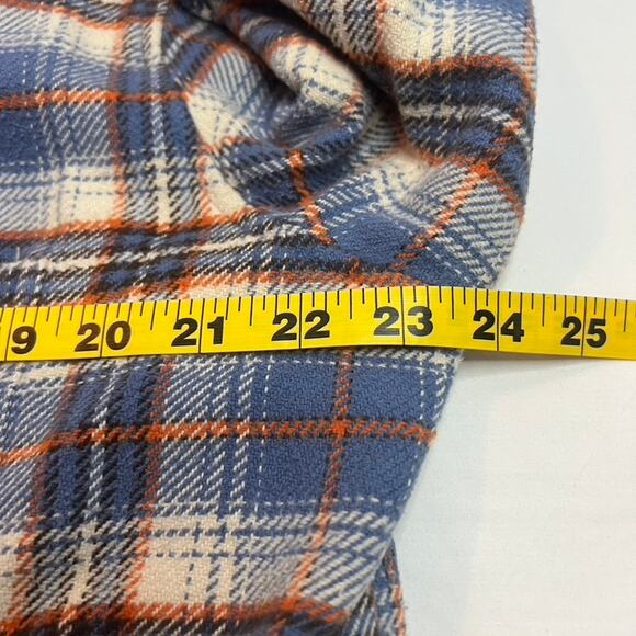 American Eagle Flannel Jacket Mens Shacket Grunge Skater Med 90s Y2K Outdoor - Picture 4 of 11